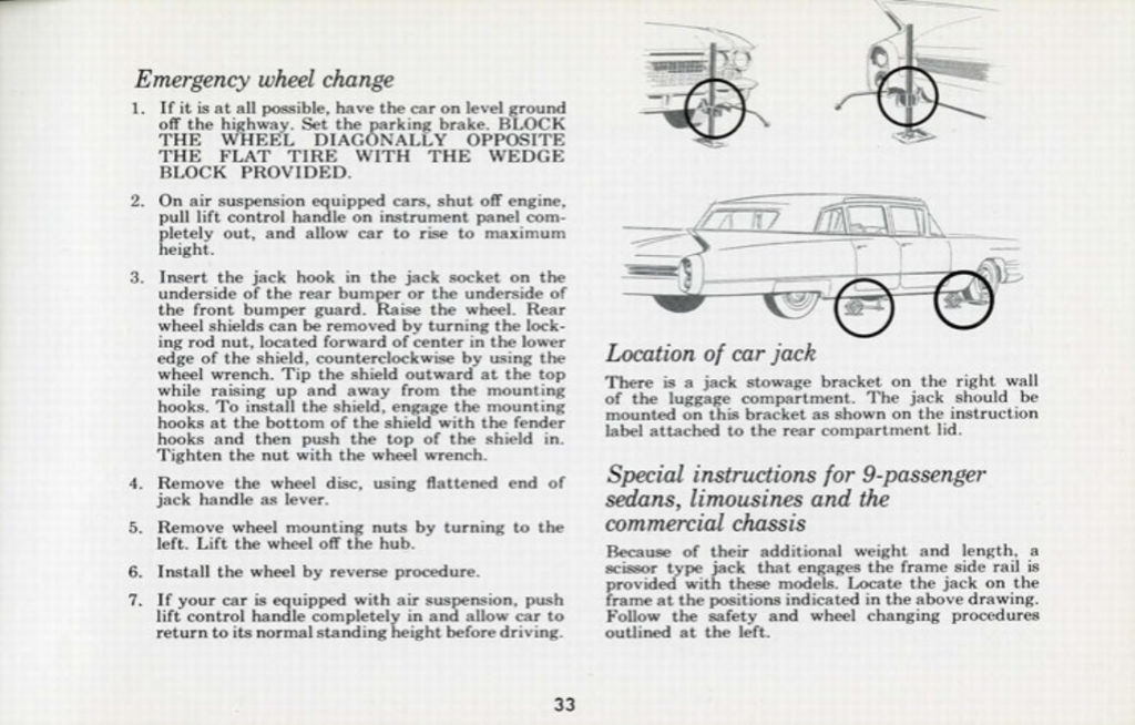 1960 Cadillac Owners Manual Page 42